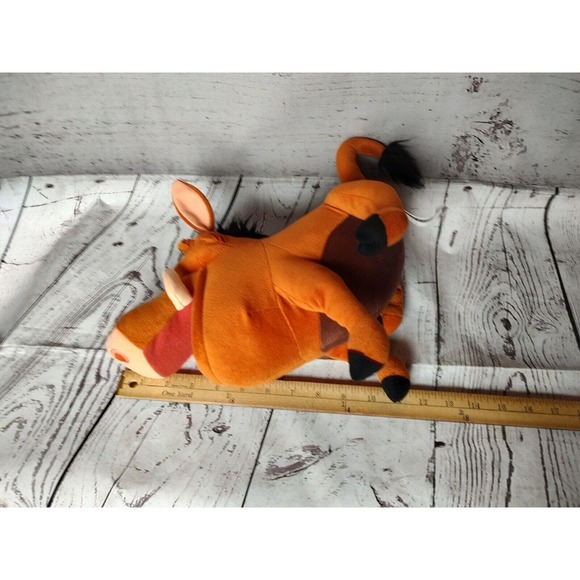 Disney The Lion King Pumbaa Plush 7.5" Stuffed Animal - Picture 9 of 9